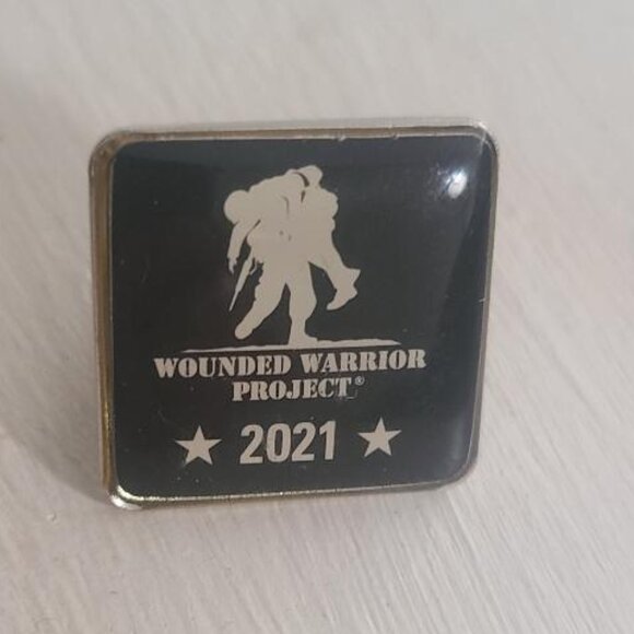 Wounded Warrior Project 2021 Lapel Pin Tie Tack Brooch - USA American Veteran - Picture 1 of 4